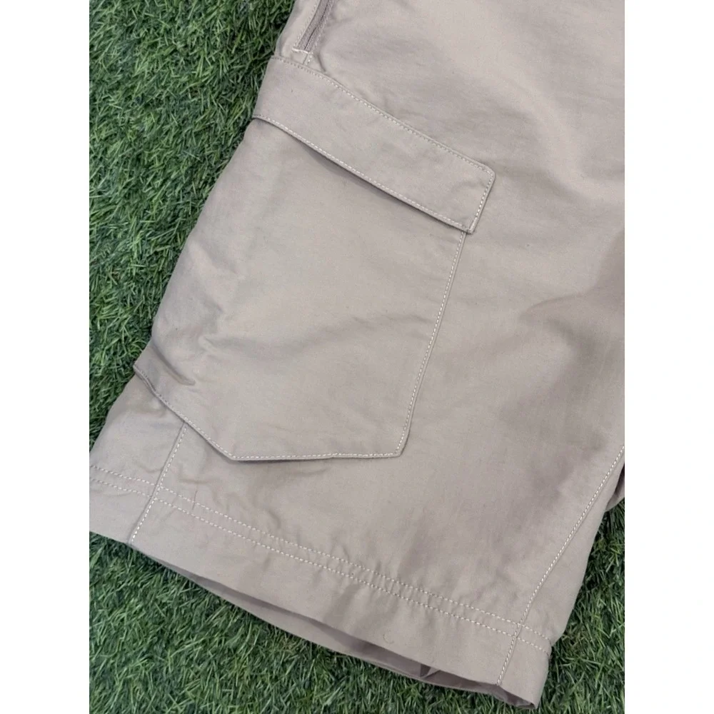 North Face Shorts Mens 36‎ Khaki Brown TCV4 Hiking Outdoors Athletic